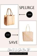 clare v tote dupe